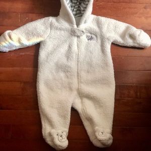 Carters1 Pc  Warm Winter Suit 3 Mo With Hood